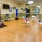 a gym with exercise equipment